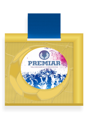 Medalha Personalizada Soccer